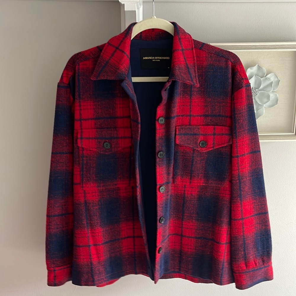 Amanda Uprichard flannel size XS